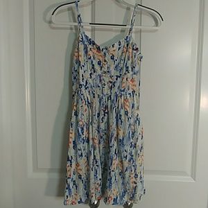 Abstract print sundress WITH POCKETS!!